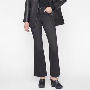 FRAME Le Easy Flare in Blackfinn Size 25